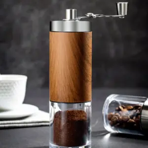 Essential Manual Coffee Grinder – Portable Handheld Coffee Bean Grinder for Fresh, Flavorful Brews