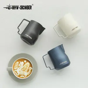 TurboFlow Pro Barista Milk Frothing Pitcher – Precision Microfoam Jug for Barista-Quality Latte Art